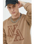 Premium by Jack&Jones Суичър Noel в кафяво с апликация - Pepit.bg