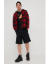 Primitive Памучна риза Cut N Sew мъжка в червено - Pepit.bg