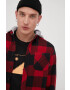Primitive Памучна риза Cut N Sew мъжка в червено - Pepit.bg