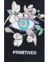 Primitive Памучна тениска в черно с принт - Pepit.bg