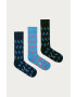 PS Paul Smith Paul Smith - Чорапки (3 бройки) - Pepit.bg