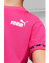 Puma Детска памучна тениска POWER Tape Tee G в розово - Pepit.bg
