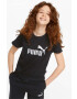 Puma Детска тениска ESS+ Logo Knotted Tee G в черно - Pepit.bg