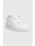 Puma Детски маратонки Cali Dream Lth PS в бяло - Pepit.bg