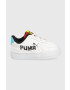 Puma Детски маратонки Caven Brand Love в бяло - Pepit.bg
