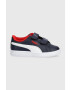 Puma Детски маратонки Smash 3.0 L V PS в тъмносиньо - Pepit.bg