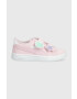 Puma Детски маратонки Smash v2 Mermaid V PS в розово - Pepit.bg