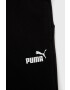 Puma Детски панталон 587038 в черно с принт - Pepit.bg