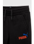 Puma Детски спортен панталон ESS+ 2 Col Logo Pants FL cl B в черно с принт - Pepit.bg