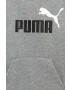 Puma Детски суичър ESS+ 2 Col Big Logo Hoodie FL B в сиво с качулка с принт - Pepit.bg