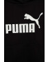 Puma Детски суичър ESS Logo Hoodie TR G в черно с качулка с принт - Pepit.bg