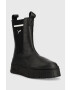 Puma Кожени боти челси Mayze Stack Chelsea Casual Wns в черно с платформа - Pepit.bg
