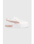 Puma Кожени маратонки Mayze Stack Wns в бяло - Pepit.bg