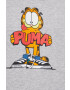 Puma Памучен суичър X Garfield 534435 в сиво с принт - Pepit.bg