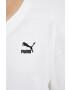 Puma Памучна тениска в бяло - Pepit.bg