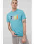 Puma Памучна тениска в бяло - Pepit.bg