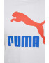 Puma Памучна тениска в бяло с принт - Pepit.bg