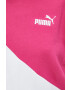 Puma Суичър в розово с качулка с десен - Pepit.bg
