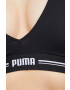 Puma Сутиен в черно с изчистен дизайн - Pepit.bg