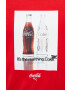 Puma Тениска X Coca Cola в червено с принт - Pepit.bg
