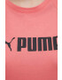 Puma Тениска за трениране Fit Logo в розово - Pepit.bg
