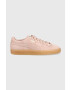 Puma Велурени маратонки Suede Classic XXI в розово 374915 - Pepit.bg