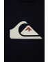 Quiksilver Детска памучна тениска в тъмносиньо с принт - Pepit.bg