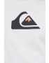 Quiksilver Памучна тениска в бяло с принт - Pepit.bg