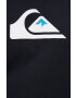 Quiksilver Памучна тениска в черно с принт - Pepit.bg