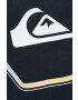 Quiksilver Памучна тениска в черно с принт - Pepit.bg