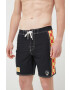 Quiksilver Плувни шорти X Stranger Things в черно - Pepit.bg
