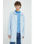 Rains Непромокаемо яке 12020 Long Jacket в синьо с преходна изолация - Pepit.bg