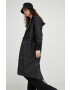 Rains Непромокаемо яке 18550 String Parka в черно с преходна изолация - Pepit.bg
