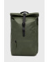 Rains Раница 13160 Rolltop Rucksack в зелено голям размер с изчистен дизайн - Pepit.bg