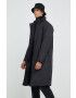 Rains Яке 15500 Long Padded Nylon W Coat в черно с преходна изолация - Pepit.bg