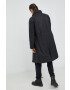 Rains Яке 15500 Long Padded Nylon W Coat в черно с преходна изолация - Pepit.bg