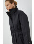 Rains Яке 15500 Long Padded Nylon W Coat в черно с преходна изолация - Pepit.bg