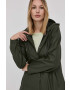 Rains Яке 18340 A-line Jacket дамско в зелено с преходна изолация - Pepit.bg