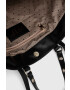 Red Valentino Кожена чанта в черно - Pepit.bg
