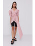 Red Valentino Рокля в розово къс модел със стандартна кройка - Pepit.bg