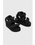 Red Valentino Сандали в черно с платформа 2Q0S0H03ZGV - Pepit.bg