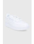 Reebok Classic Кожени обувки Club C Double GW0854 в бяло с равна подметка - Pepit.bg