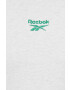Reebok Classic Памучна тениска в сиво меланж на - Pepit.bg