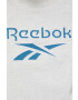 Reebok Classic Памучна тениска AE Big Logo Crop в бежово - Pepit.bg