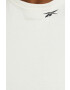 Reebok Classic Тениска в черно с ниско поло - Pepit.bg