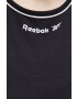 Reebok Памучен топ в черно - Pepit.bg