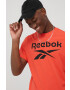 Reebok Памучна тениска HF0772 - Pepit.bg