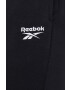 Reebok Панталони в черно с принт - Pepit.bg