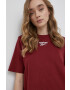 Reebok Рокля HI3842 в бордо къс модел със стандартна кройка - Pepit.bg