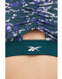 Reebok Спортен сутиен Modern Safari в зелено с десен - Pepit.bg